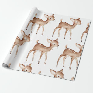 Deer wrapping paper