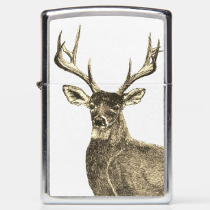 Deer Zippo Lighter