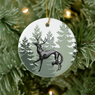 Deer Zoi Christmas Ornament