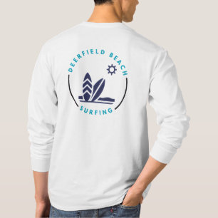 Deerfield Beach Florida Surfing T-Shirt