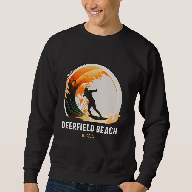 Deerfield Beach Florida Sweatshirt (Front)