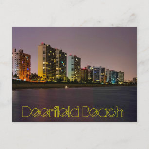 Deerfield Beach, Florida, USA Postcard