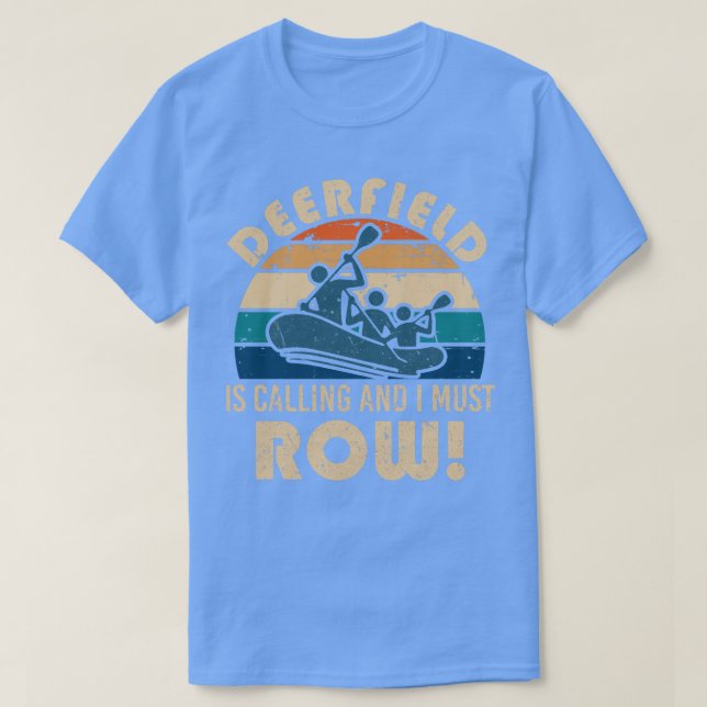 Deerfield rafting  T-Shirt (Design Front)