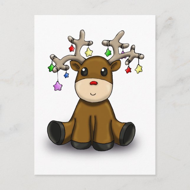 Deers Holiday Postcard (Front)