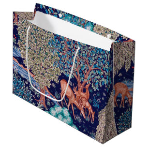 Deers in The Forest, William Morris Large Gift Bag