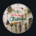 Deer's Merry Christmas Dartboard<br><div class="desc">Certainly! Here is a refined and festive description for a **"Deer's Merry Christmas Dartboard"** – emphasizing the possessive form ("Deer's") and suitable for use in product listings, holiday marketing, or decor details: --- 🎄 **Deer's Merry Christmas Dartboard** 🎯 *Where rustic charm meets holiday fun!* Celebrate the magic of the season...</div>