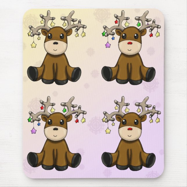 Deers Mouse Pad (Front)
