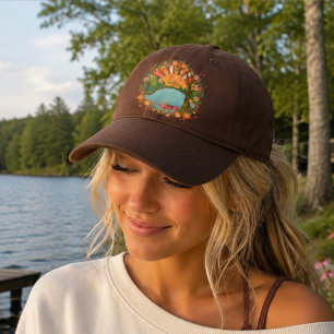 Deerwood Lake Colorful Floral Sun Hat