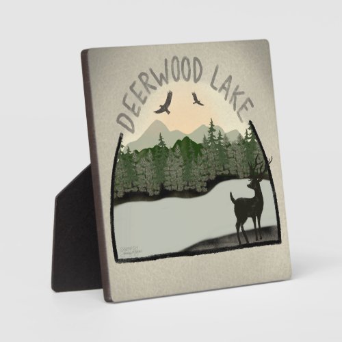 Deerwood Lake Deer Inspirivity Plaque