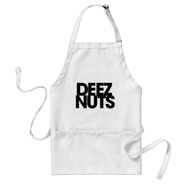 Deez Nuts Adult Apron (Front)
