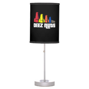 Deez Nuts Electrician Gift Table Lamp