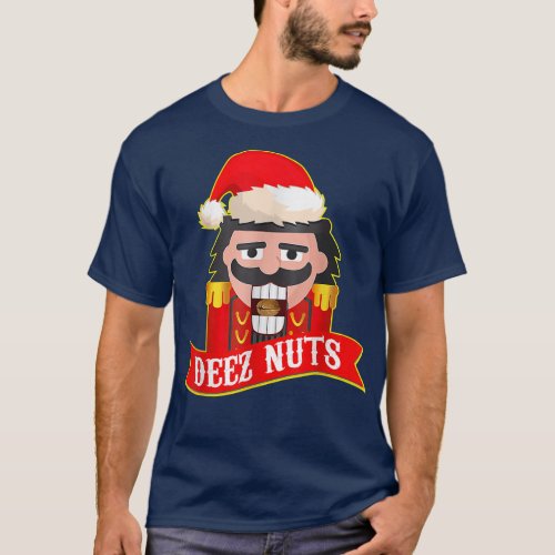 Deez Nuts Nutcracker  Funny Ugly Christmas Sweater