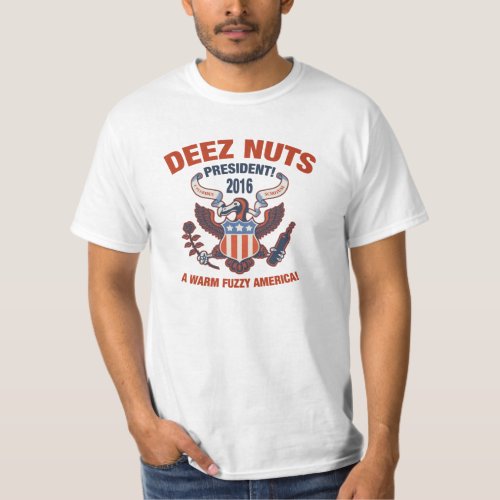 Deez Nuts Warm Fuzzy T_Shirt