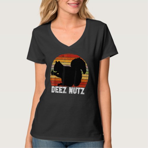 Deez Nutz Christmas Gopher  Saying Dees Nutz Ugly  T_Shirt