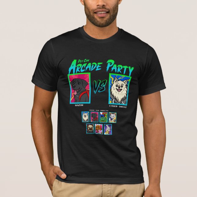 DEF CON Arcade Party Shirt (Front)