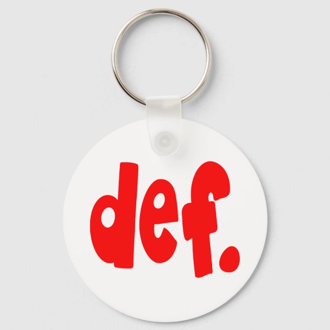 def. keychain (Front)