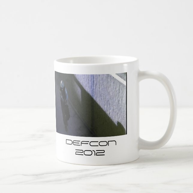 DEFCON 2012 COFFEE MUG - TYPE 1 (Right)