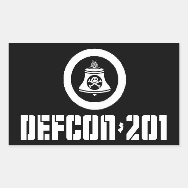 DEFCON 201 -- Non-Member Sticker Set (Front)