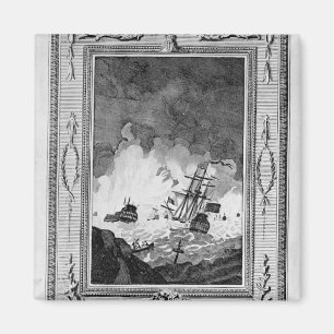Defeat of the Spanish Armada Magnet