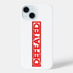 Defeated Stamp iPhone 15 Case