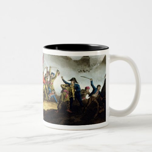 Defence of the breach at St Jean dAcre May 8th Two_Tone Coffee Mug