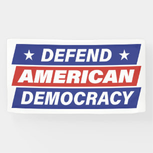 Defend American Democracy Banner