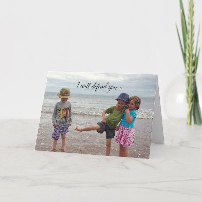 DEFEND ANNIVERSARY CARD (Front)