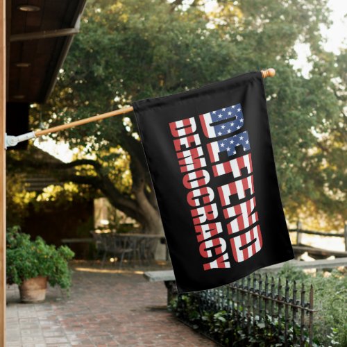 Defend Democracy Pro_Democracy Voting Rights House Flag
