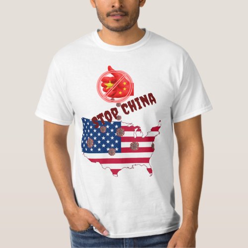 Defend Democracy Stop China Movement Mens T_Shir T_Shirt