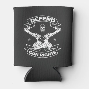 Defend Gun Rights Defend Second Amendment Can Cooler