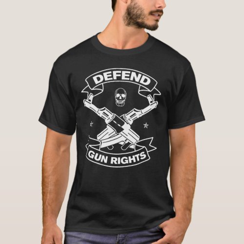 Defend Gun Rights Second Amendmend T_Shirt