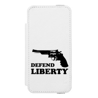 Defend liberty iPhone SE/5/5s wallet case