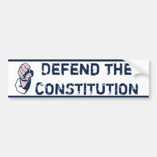 Defend the Constitution Bumper Sticker