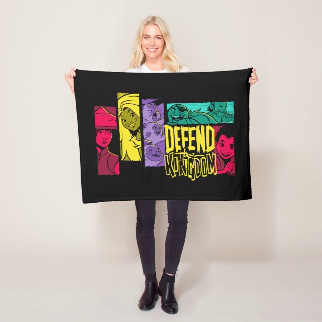 Defend the Kingdom Fleece Blanket (In Situ)