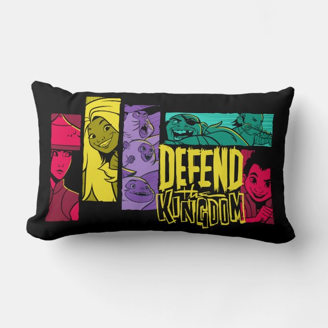 Defend the Kingdom Lumbar Pillow (Front)