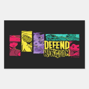 Defend the Kingdom Rectangular Sticker