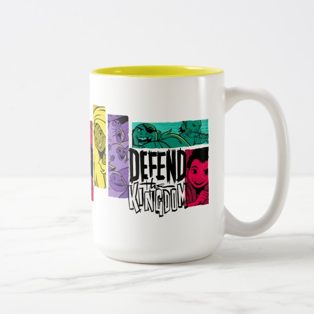 Defend the Kingdom Two-Tone Coffee Mug (Right)