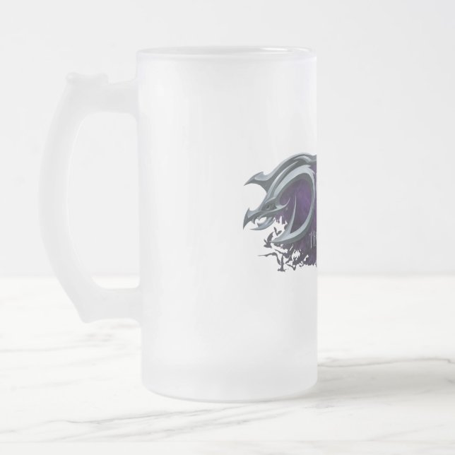 Defend The Night Full Logo Beer Mug (Left)