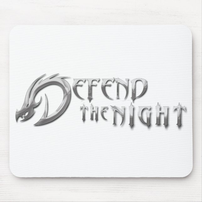 Defend The Night - Smooth Logo Mouse Pad (Front)