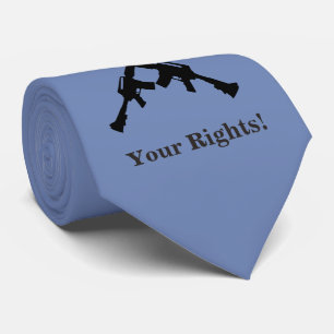 Defend Your Rights! Neck Tie