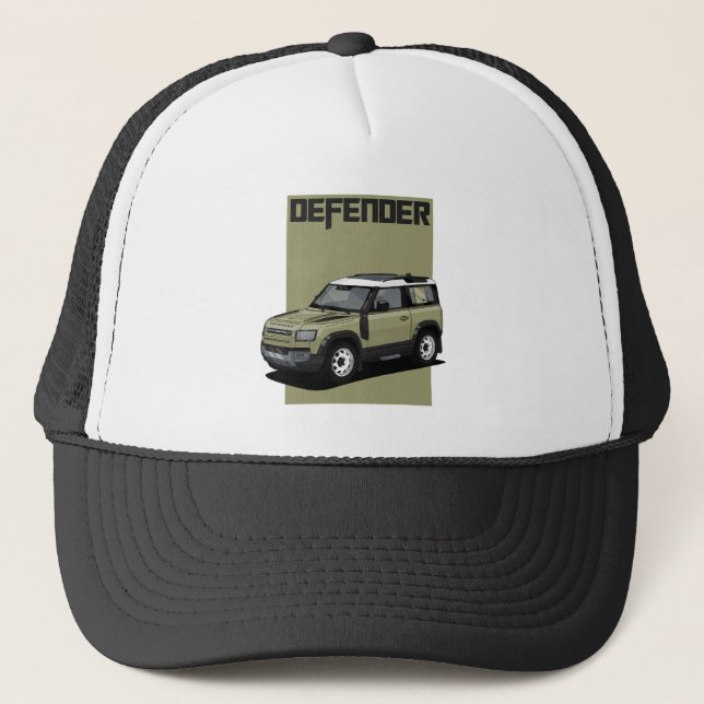 DEFENDER 90 NEW TRUCKER HAT (Front)