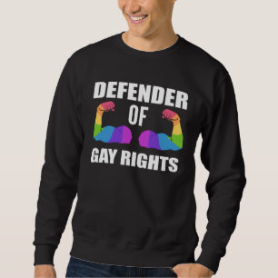Defender Gay Rights Equal Rights Activist Sweatshirt