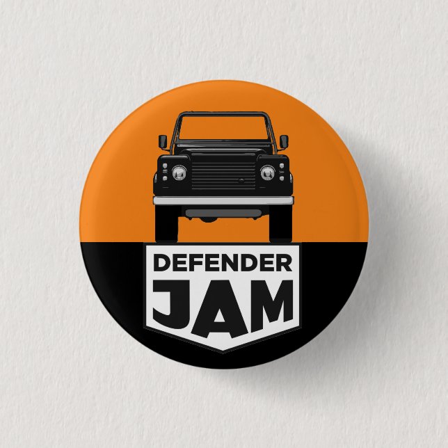DEFENDER JAM BUTTON (Front)