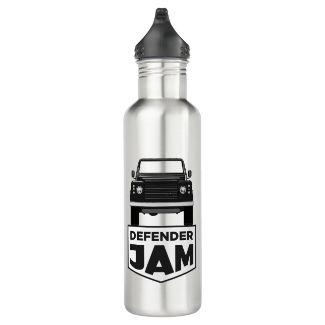 DEFENDER JAM STAINLESS STEEL WATER BOTTLE (Right)