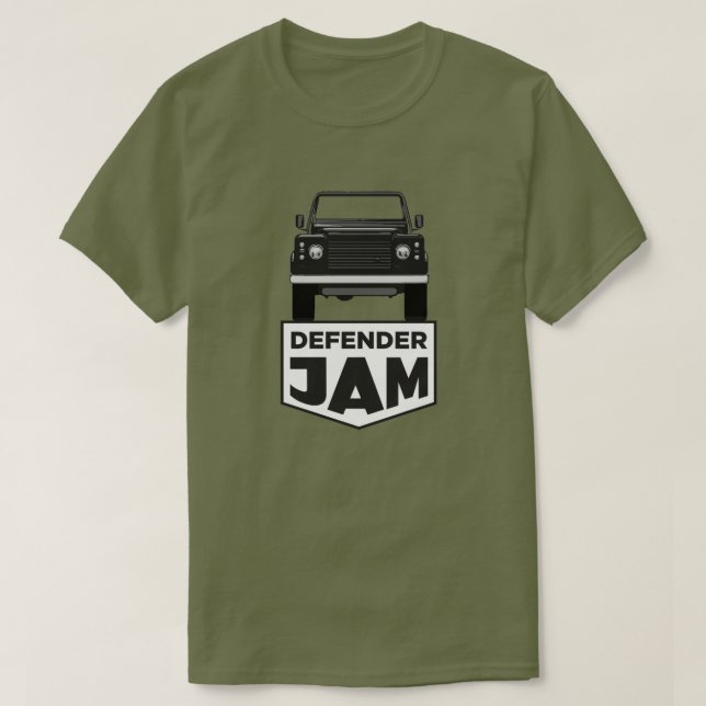 DEFENDER JAM T-Shirt (Design Front)