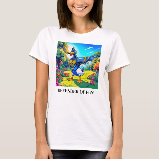 Defender of Fun  T-Shirt (Front)