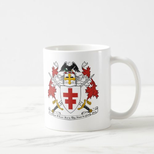 DEFENDER OF THE FAITH  KNIGHTS TEMPLAR EMBLEM COFFEE MUG