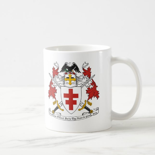 DEFENDER OF THE FAITH  KNIGHTS TEMPLAR EMBLEM COFFEE MUG (Right)