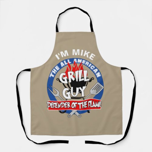 Defender Of The Flame BBQ Apron