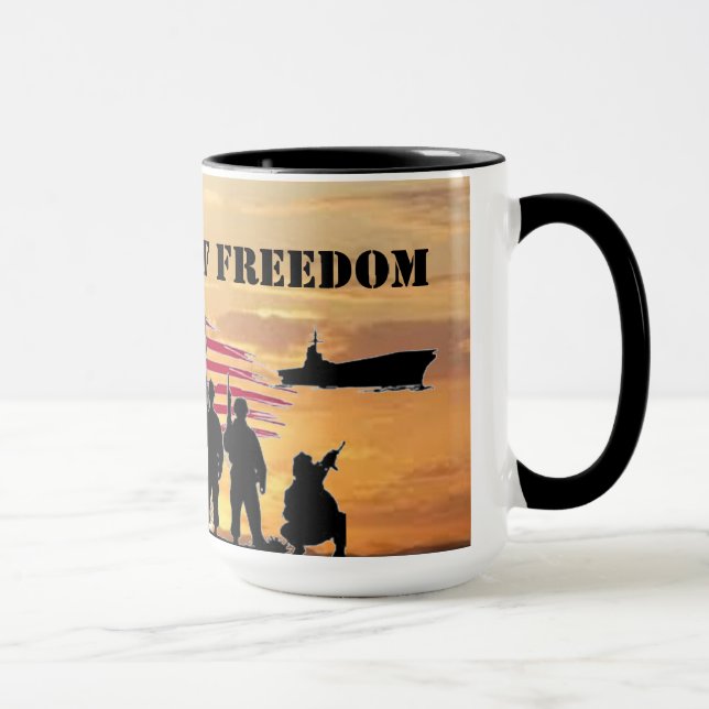 DEFENDERS OF FREEDOM MUG (Right)